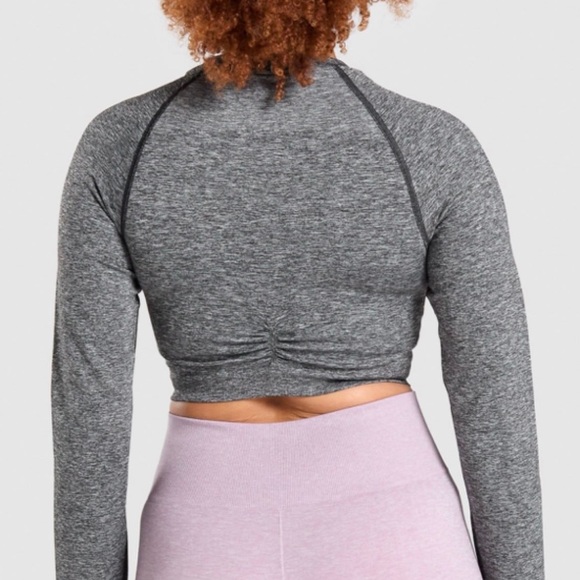 Gymshark Adapt Long Sleeve Crop Top - Picture 2 of 7